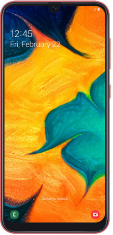 Смартфон Samsung Galaxy A30 4GB/64GB (красный) (SM-A305F/DS)