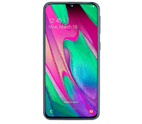 Смартфон Samsung Galaxy A40 (черный)