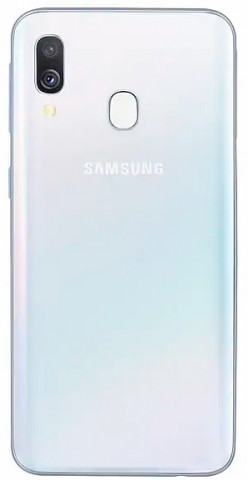 Смартфон Samsung Galaxy A40 (белый)