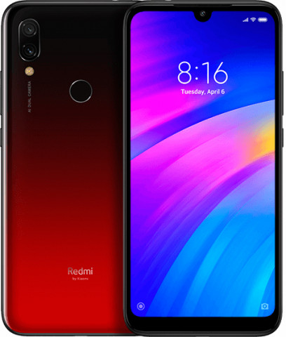 Смартфон Xiaomi Redmi 7 3GB/32GB  (красный)