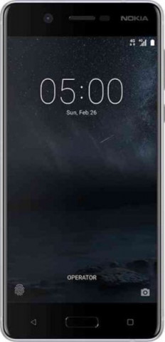 Смартфон Nokia 5 Dual SIM (серебристый)