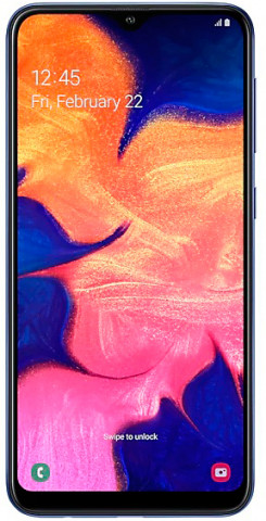 Смартфон Samsung Galaxy A10 2GB/32GB (синий)
