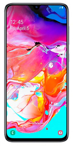 Смартфон Samsung Galaxy A70 6GB/128GB (белый)