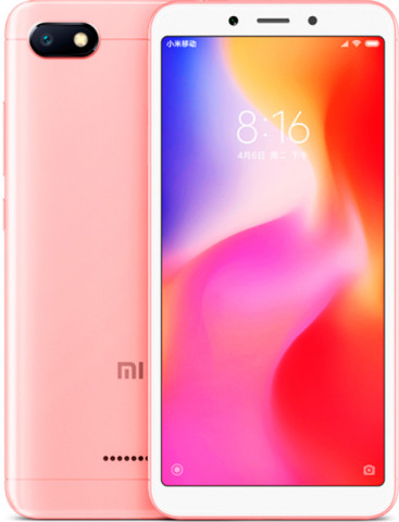 Смартфон Xiaomi Redmi 6A 2GB/16GB (розовый)
