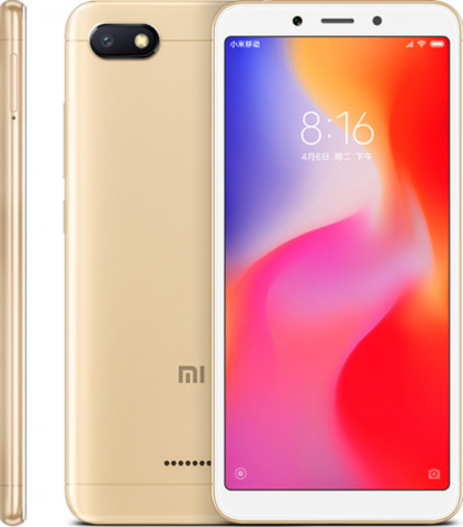 Смартфон Xiaomi Redmi 6A 2GB/32GB (золотистый)