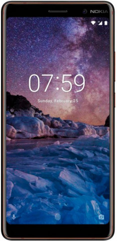 Смартфон Nokia 7 plus (черный)