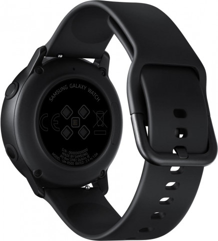 Умные часы Samsung Galaxy Watch Active (черный сатин) (SM-R500)