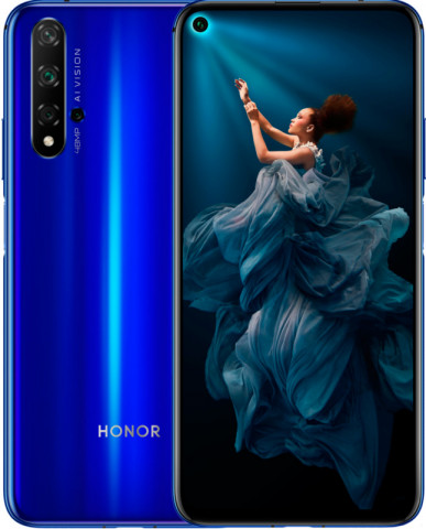 Смартфон Honor 20 6/128GB  (сапфировый синий)