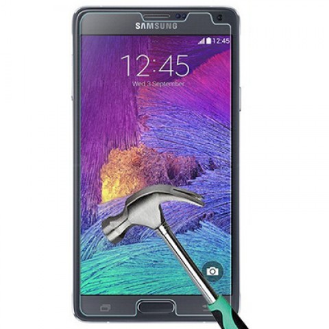 Защитное стекло на экран для Samsung Note 4