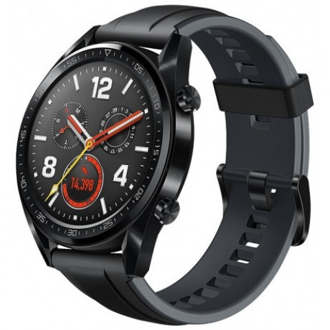 Умные часы Huawei Watch GT FTN-B19 (стальной черный)