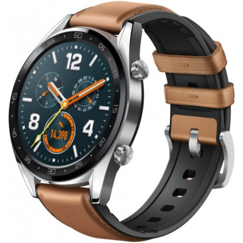 Умные часы Huawei Watch GT FTN-B19 (стальной серый)