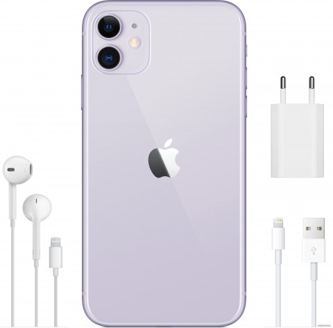 Смартфон Apple iPhone 11 256GB (фиолетовый) Смартфон Apple iPhone 11 256GB (фиолетовый)