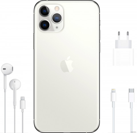 Смартфон Apple iPhone 11 Pro Max 64GB (серебристый)