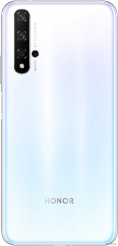 Смартфон HONOR 20 международная версия (ледяной белый)