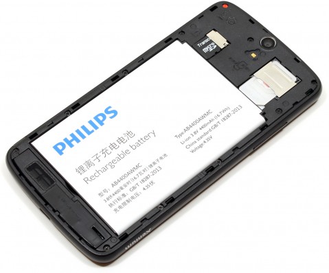 Смартфон Philips Xenium V387 Black