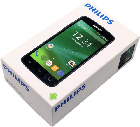 Смартфон Philips Xenium V387 Black