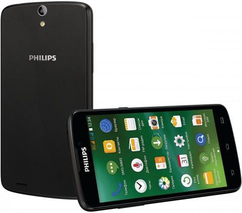 Смартфон Philips Xenium V387 Black