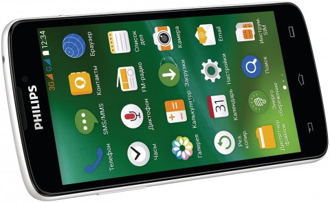 Смартфон Philips Xenium V387 Black