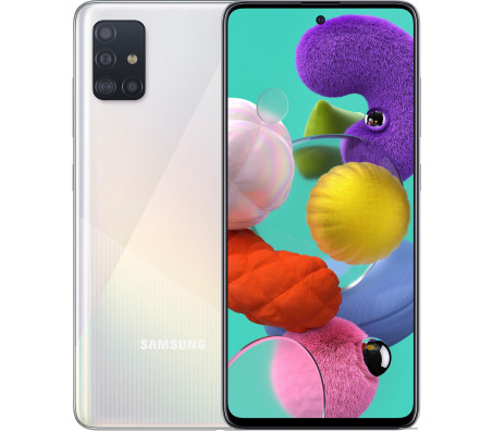 Смартфон Samsung Galaxy A51 6GB/128GB (белый)