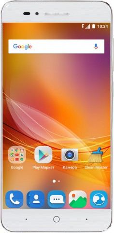 Смартфон ZTE A610 Silver