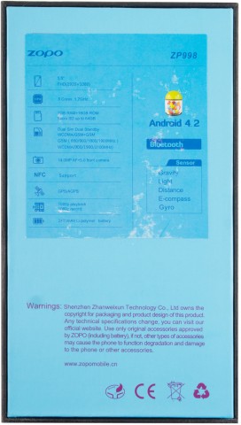 Смартфон Zopo ZP998 (32Gb)