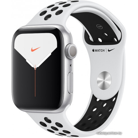 Умные часы Apple Watch Nike Series 5 44 мм (алюминий серебристый/чистая платина)